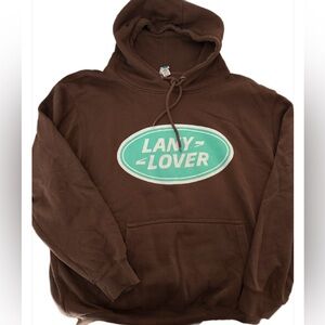 Lany Lover Paul Klein Brown Concert Merch Hoodie L EUC